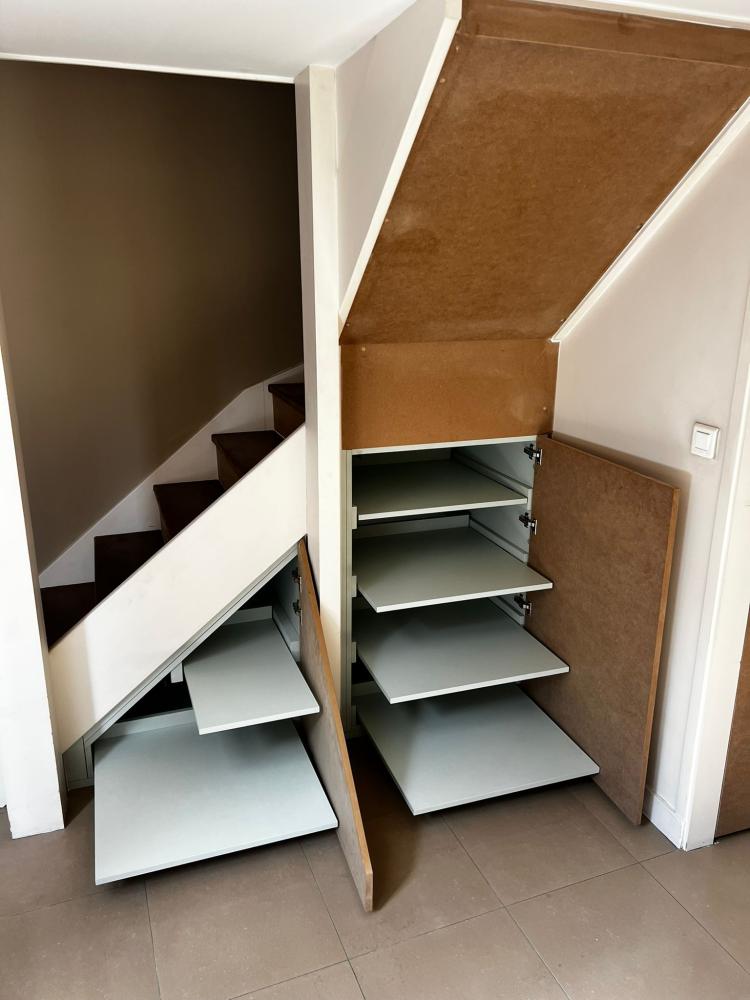 aménagement sous escalier